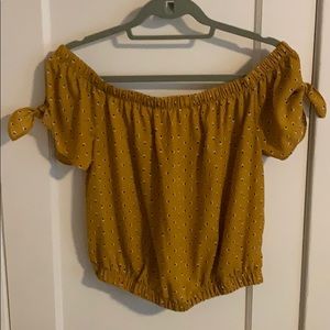 Off shoulder top